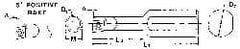 Everede Tool - 0.36" Min Bore Diam, 4" OAL, 5/16" Shank Diam, Indexable Boring Bar - TDA Insert, Screw Holding Method - Eagle Tool & Supply