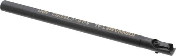 Kennametal - 12.19mm Min Bore Diam, 6" OAL, 3/8" Shank Diam, A-CTFP Indexable Boring Bar - TP.. Insert, Clamp Holding Method - Eagle Tool & Supply