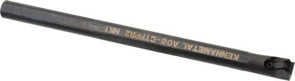 Kennametal - 15.24mm Min Bore Diam, 8" OAL, 1/2" Shank Diam, A-CTFP Indexable Boring Bar - TP.. Insert, Clamp Holding Method - Eagle Tool & Supply