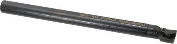 Kennametal - 23.62mm Min Bore Diam, 10" OAL, 3/4" Shank Diam, A-CTFP Indexable Boring Bar - TP.. Insert, Clamp Holding Method - Eagle Tool & Supply