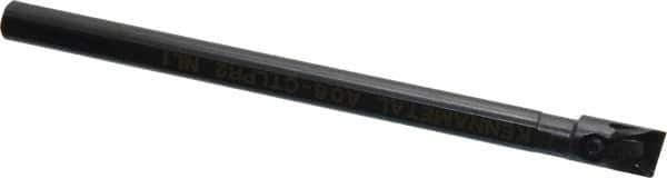 Kennametal - 12.19mm Min Bore Diam, 6" OAL, 3/8" Shank Diam, A-CTLP Indexable Boring Bar - TP.. Insert, Clamp Holding Method - Eagle Tool & Supply