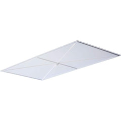 Leak Diverters; Diverter Type: Ceiling Tile Leak Diverter; Shape: Rectangular; Length (Feet): 4.00; Width (Feet): 2; Material: Polystyrene; Overall Length: 4.00