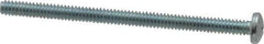 Value Collection - #10-24 UNC, 3" Length Under Head Phillips Drive Machine Screw - Pan Head, Grade 2 Steel, Zinc-Plated Finish, Without Washer - Eagle Tool & Supply
