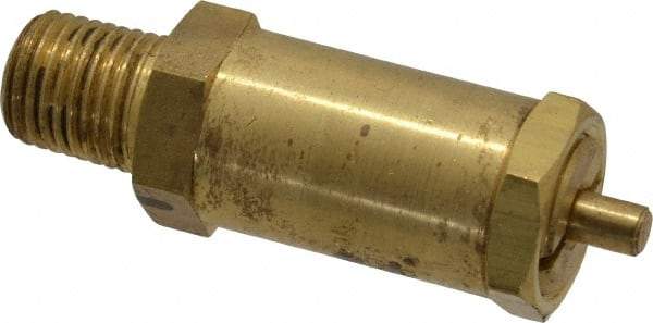 Kingston - 1/4" Inlet, Safety Relief Valve - 75 Max psi, Brass - Eagle Tool & Supply