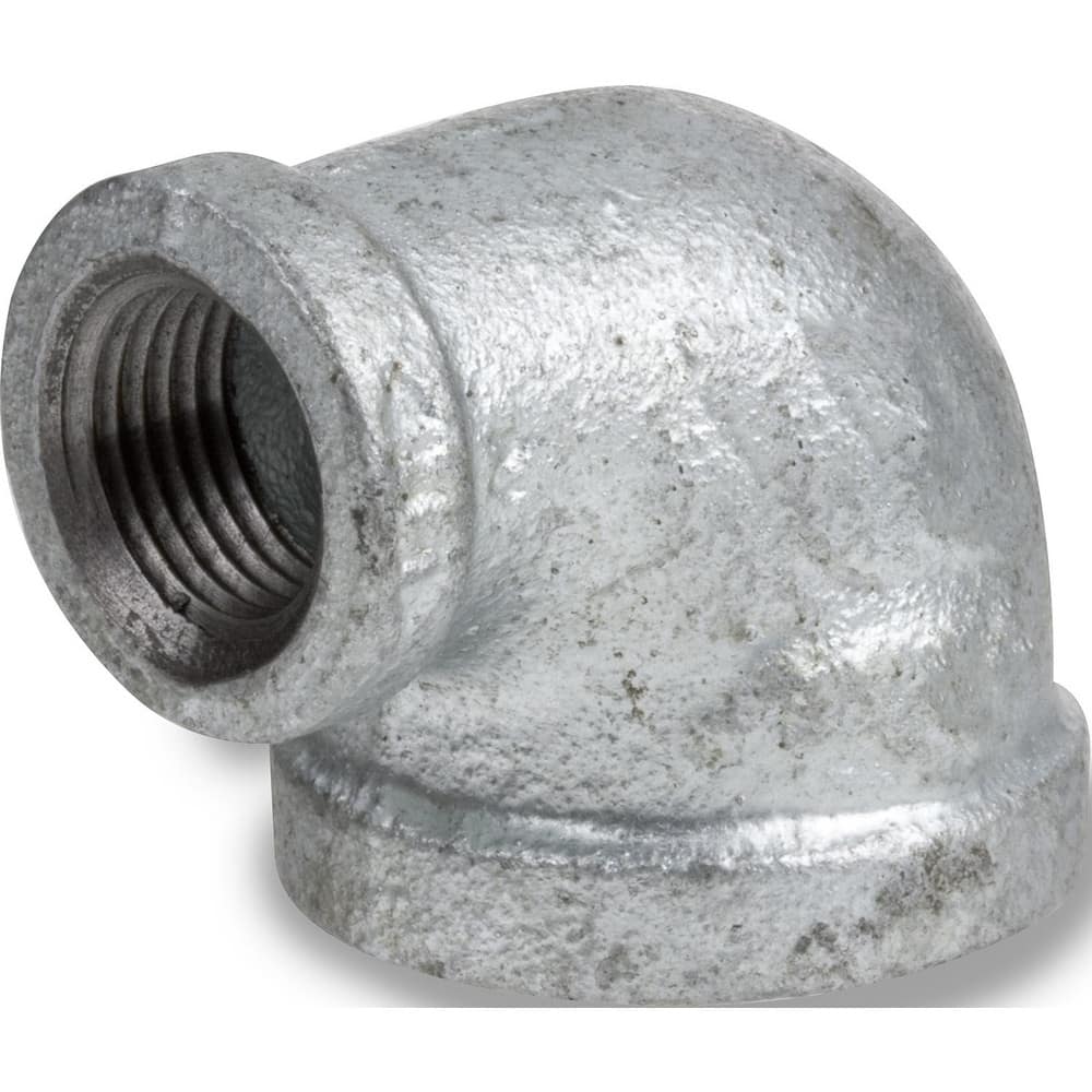 Galvanized Pipe Fittings; Material: Galvanized Malleable Iron; Fitting Shape: 90 ™ Elbow; Thread Standard: NPT; End Connection: Threaded; Class: 150; Lead Free: Yes; Standards:  ™ASME ™B16.3;  ™ASME ™B1.20.1; ASTM ™A153