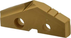 Allied Machine and Engineering - 1-27/32" Diam x 1/4" Thick, Seat Code 3, 132° Included Angle Spade Drill Insert - TiN Coated, Cobalt, Series GEN2 T-A - Eagle Tool & Supply