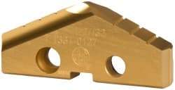 Allied Machine and Engineering - 1-27/32" Diam x 1/4" Thick, Seat Code 3, Spade Drill Insert - TiN Coated, High Speed Steel, Series T-A - Eagle Tool & Supply