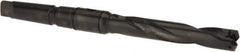 Allied Machine and Engineering - Series 1.5, 55/64 to 15/16" Diam, 3MT Taper Shank, Helical Flute Spade Drill - 4-3/4" Max Depth, 7-39/64" Body Length, 11-5/32" OAL, Intermediate Length, Through Coolant - Eagle Tool & Supply