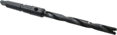Allied Machine and Engineering - Series 1, 45/64 to 15/16" Diam, 3MT Taper Shank, Helical Flute Spade Drill - 6-3/4" Max Depth, 9-39/64" Body Length, 13-5/32" OAL, Standard Length, Through Coolant - Eagle Tool & Supply