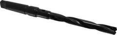 Allied Machine and Engineering - Series 1.5, 55/64 to 15/16" Diam, 4MT Taper Shank, Helical Flute Spade Drill - 6-3/4" Max Depth, 9-43/64" Body Length, 14-5/32" OAL, Standard Length, Through Coolant - Eagle Tool & Supply