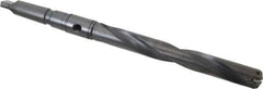 Allied Machine and Engineering - Series 2, 31/32 to 1-3/8" Diam, 3MT Taper Shank, Helical Flute Spade Drill - 7-3/8" Max Depth, 10-15/64" Body Length, 13-25/32" OAL, Standard Length, Through Coolant - Eagle Tool & Supply