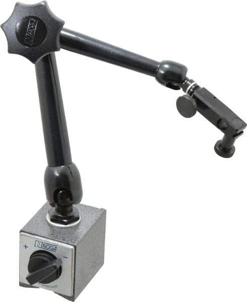 Noga - Fine Adjustment Indicator Positioner & Holder - Articulated Arm, 55mm Base Height - Eagle Tool & Supply