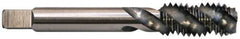 Balax - 7/16-20 UNF 3 Flute Modified Bottoming Spiral Flute Tap - Powdered Metal, Bright Finish, 3-5/32" OAL, Right Hand Flute, Right Hand Thread, Oversize, H6, Series BX200 - Eagle Tool & Supply