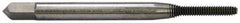 Balax - #5-40 UNC H7 Thread Limit Bottoming Thread Forming Tap - High Speed Steel, Bright Finish, 1-15/16" OAL, 5/8" Thread Length, Right Hand Thread, Series BXB - Eagle Tool & Supply