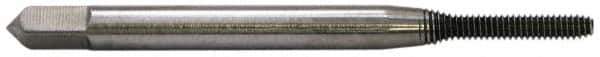 Balax - #5-40 UNC H2 Thread Limit Bottoming Thread Forming Tap - High Speed Steel, Bright Finish, 1-15/16" OAL, 5/8" Thread Length, Right Hand Thread, Series BXB - Eagle Tool & Supply