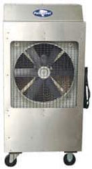 RollSeal - 18" Blade, 10 Gal Capacity, 1/3 hp, 3,000 CFM Evaporative Cooler - 6 Amp Rating, 115 Volts, Variable Speed - Eagle Tool & Supply