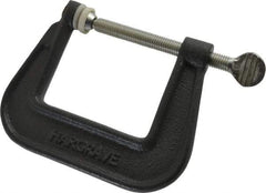 Wilton - Light-Duty 2-1/2" Max Opening, 2-5/16" Throat Depth, Ductile Iron Standard C-Clamp - 550 Lb Capacity, 0" Min Opening, Standard Throat Depth, Steel Screw - Eagle Tool & Supply