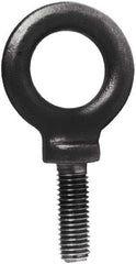 Gibraltar - 9,370 Lb Capacity, Stainless Steel, 1-8 Thread, Fixed Lifting Eye Bolt - Fully Threaded, 2-1/2" Shank, 2-1/2" Thread Length, Shoulder - Eagle Tool & Supply