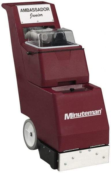 Minuteman - 14" Cleaning Width, 85" Water Lift, Walk Behind Carpet Extractor - 95 CFM Air Flow, 1 hp, 6 Gal Tank Capacity, 6 Gal Tank Recovery Capacity, 50 Pump psi - Eagle Tool & Supply