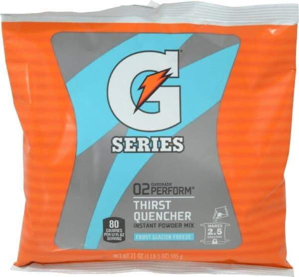 Gatorade - 21 oz Pack Glacier Freeze Activity Drink - Powdered, Yields 2.5 Gal - Eagle Tool & Supply