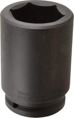 Proto - 1-1/2" Drive 2-3/4" Deep Impact Socket - 6 Points, 6-1/8" OAL - Eagle Tool & Supply