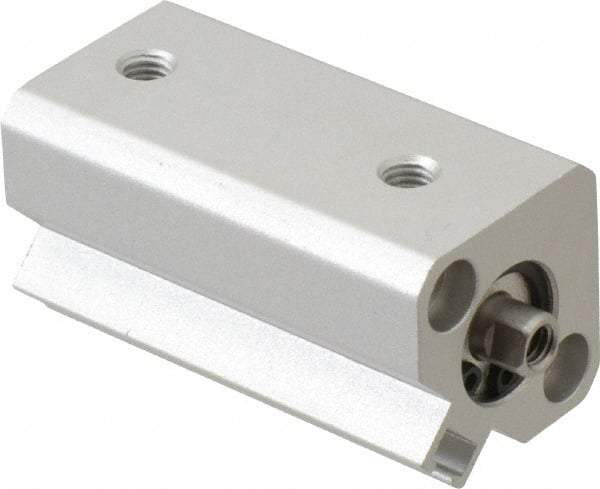 SMC PNEUMATICS - 3/4" Stroke x 1/2" Bore Double Acting Air Cylinder - 10-32 Port, 8-32 Rod Thread, 145 Max psi, 15 to 160°F - Eagle Tool & Supply