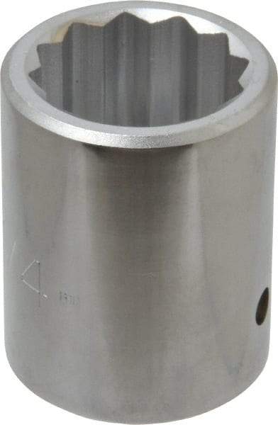 Proto - 1-1/4", 1" Drive, Standard Hand Socket - 12 Points, 2-1/2" OAL - Eagle Tool & Supply