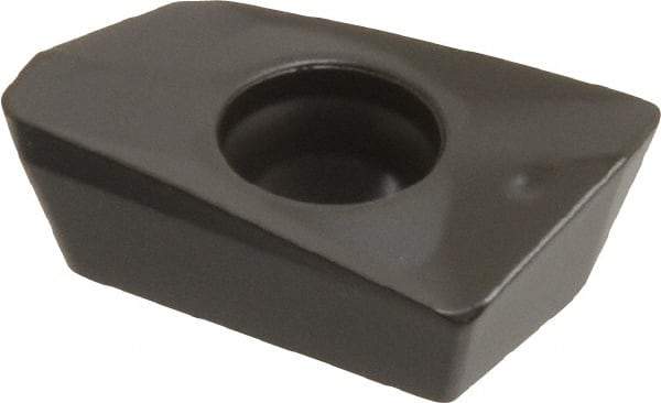 Seco - XOMX120408 MD13 Grade MP1500 Carbide Milling Insert - TiCN/Al2O3 Finish, 0.163" Thick, 0.031" Corner Radius - Eagle Tool & Supply