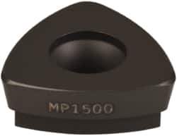 Seco - 218.19160 MD11 Grade MP1500 Carbide Milling Insert - TiCN/Al2O3 Finish, 0.187" Thick, 0.44" Inscribed Circle, 0.047" Corner Radius - Eagle Tool & Supply