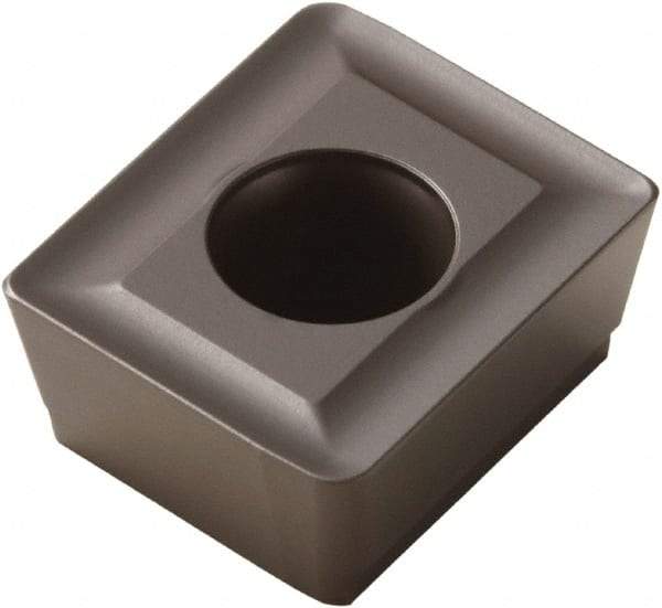 Seco - ACET150660 M14 Grade T350M Carbide Milling Insert - TiCN/Al2O3 Finish, 1/4" Thick, 0.236" Corner Radius - Eagle Tool & Supply
