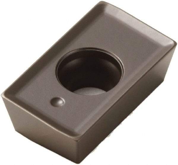 Seco - APKT1604 ME14 Grade MK1500 Carbide Milling Insert - TiCN/Al2O3 Finish, 0.187" Thick, 0.031" Corner Radius - Eagle Tool & Supply