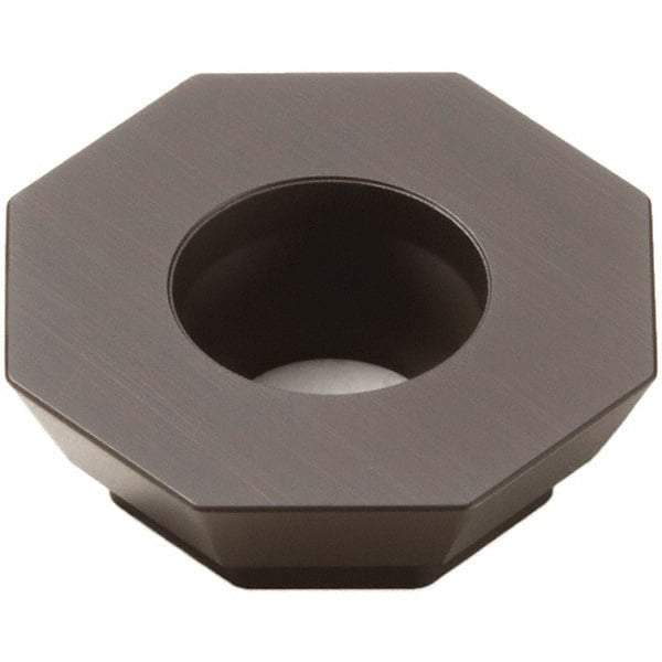 Seco - OFEX05T305 D09 Grade MP1500 Carbide Milling Insert - TiCN/Al2O3 Finish, 0.148" Thick, 1/2" Inscribed Circle - Eagle Tool & Supply