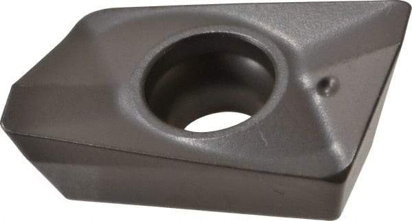 Seco - XOMX180608 M14 Grade MP1500 Carbide Milling Insert - TiCN/Al2O3 Finish, 1/4" Thick, 0.031" Corner Radius - Eagle Tool & Supply