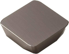 Seco - SPEN2807 D35 Grade MP1500 Carbide Milling Insert - TiCN/Al2O3 Finish, 0.313" Thick, 1-1/8" Inscribed Circle, 0.059" Corner Radius - Eagle Tool & Supply