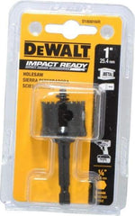 DeWALT - 1" Diam, 5/8" Cutting Depth, Hole Saw - Bi-Metal Saw, Toothed Edge - Eagle Tool & Supply