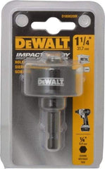 DeWALT - 1-1/4" Diam, 5/8" Cutting Depth, Hole Saw - Bi-Metal Saw, Toothed Edge - Eagle Tool & Supply