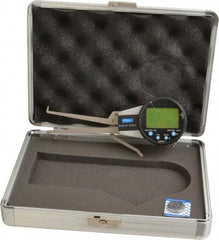 Fowler - 0.79 to 1.6 Inch, Inside Electronic Caliper Gage - 0.0005 Inch Resolution, 0.0008 Inch Accuracy, 357 Battery - Eagle Tool & Supply
