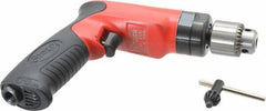 Sioux Tools - 1/4" Keyed Chuck - Pistol Grip Handle, 2,600 RPM, 14.16 LPS, 30 CFM, 1 hp - Eagle Tool & Supply