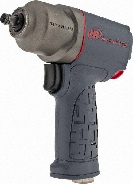 Ingersoll-Rand - 3/8" Drive, 15,000 RPM, 300 Ft/Lb Torque Impact Wrench - Pistol Grip Handle, 1,500 IPM, 17 CFM, 1/4" NPT Inlet - Eagle Tool & Supply