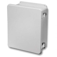 Wiegmann - NEMA 4X Fiberglass Standard Enclosure with Continuous Hinge Cover - Eagle Tool & Supply