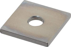 Mitutoyo - 0.1003" Square Steel Gage Block - Accuracy Grade 0, Includes Certificate of Inspection - Eagle Tool & Supply