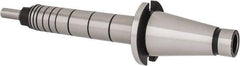 Interstate - 1-1/4" Diam Milling Machine Arbor - Style A, Taper Shank, NMTB50 Taper - Exact Industrial Supply