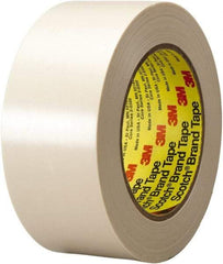 3M - 2" x 36 Yds Tan Electroplating Tape - 7.1 mil, Rubber Adhesive, Series 470 - Eagle Tool & Supply