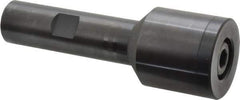 RobbJack - Slitting/Slotting Saw Arbor - Straight Shank, 1/4" Shank Diam, 5" OAL, For 1-1/4" Cutter Hole Diam - Exact Industrial Supply