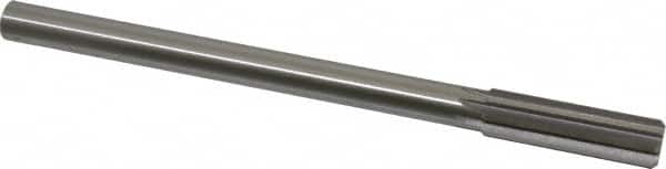 Made in USA - 43/64" High Speed Steel 8 Flute Chucking Reamer - Eagle Tool & Supply