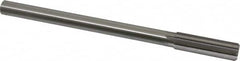 Made in USA - 43/64" High Speed Steel 8 Flute Chucking Reamer - Eagle Tool & Supply