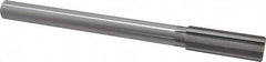 Made in USA - 57/64" High Speed Steel 8 Flute Chucking Reamer - Eagle Tool & Supply