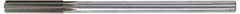 Made in USA - 0.712" High Speed Steel 8 Flute Chucking Reamer - Straight Flute, 0.5615" Straight Shank, 2-1/4" Flute Length, 9" OAL - Eagle Tool & Supply