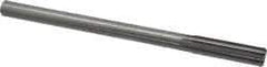 Made in USA - 0.6255" High Speed Steel 8 Flute Chucking Reamer - Straight Flute, 0.5615" Straight Shank, 2-1/4" Flute Length, 9" OAL - Eagle Tool & Supply