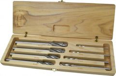 Made in USA - 3 to 14mm Socket Head Cap Screw Compatible, High Speed Steel, Solid Pilot Counterbore Set - Eagle Tool & Supply